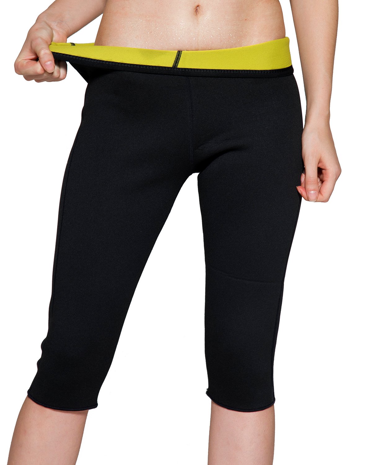 Aliex Womens Thigh Slimmer Shapewear Slimming Pants High Waist Body Shaper Sauna Hot Sweat Thermo Weight Loss Capri