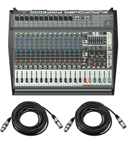 Amazon.com: Behringer Europower PMP6000 1600-Watt 20-Channel