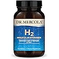 Dr. Mercola H2 Molecular Hydrogen, 90 Servings (90 Tablets), Dietary Supplement, Supports Brain Health and Cognitive Function, Non GMO