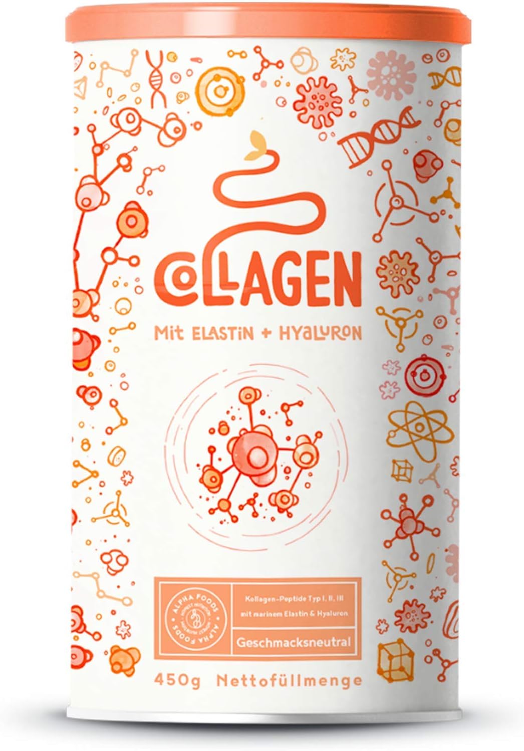Collagen with Elastin and Hyaluronic Acid Collagen Hydrolysate