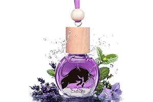 CARORI Car Air Freshener Long Lasting, Essential Oil Diffuser, Smell Air Freshener Cute, Strong Freshener with Odour Eliminator Technology, Car Scent Fresheners for Women/Men