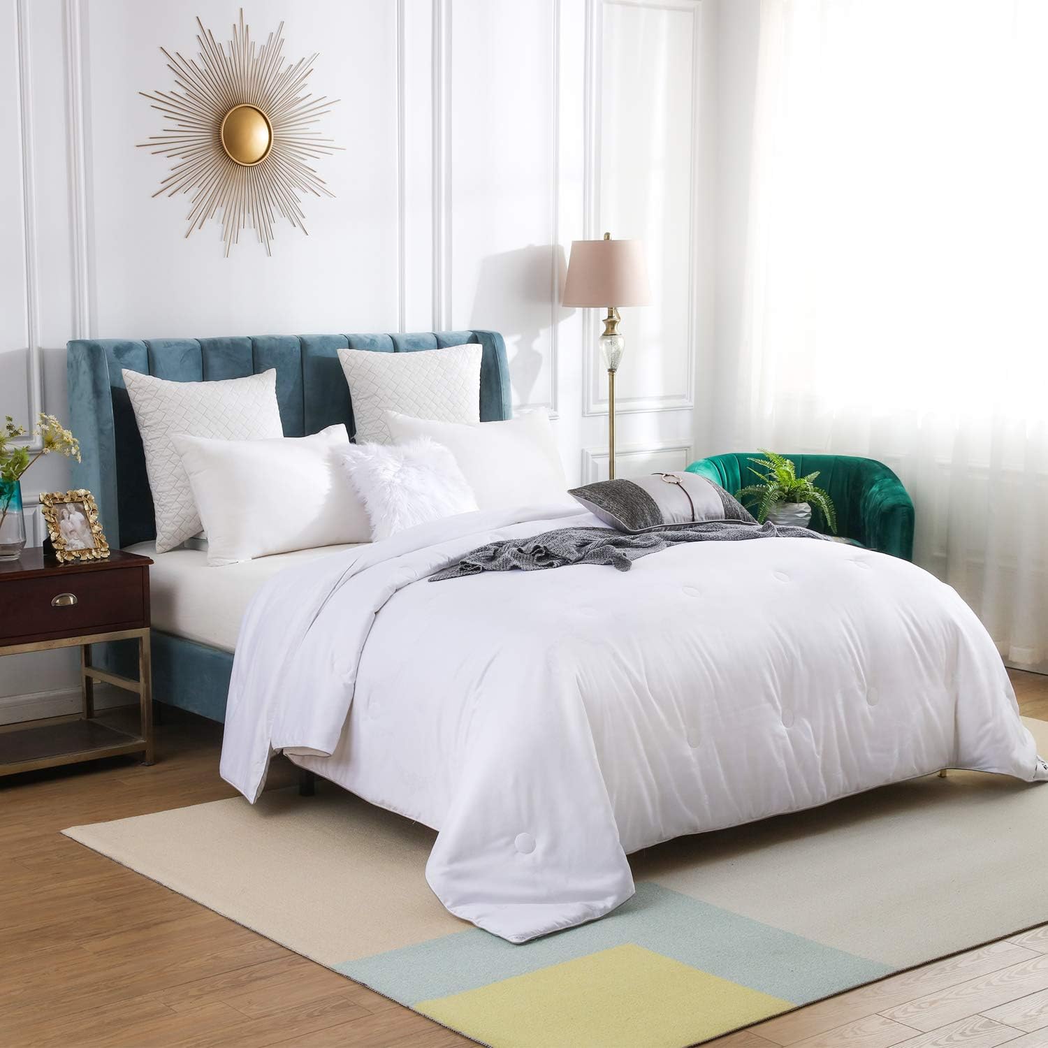 Mulberry Silk Duvet Warm Comforter for Winter with Pure Cotton Shell