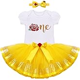 Baby Girl 1st Birthday Outfit Princess One Cosplay Character Romper Tutu Dress Photoshoot Party Clothes