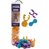 Particle 45 - 24 Piece Kit - Ages 6+ STEM/STEAM Building + Construction Toy | Creative Open Ended Play Gift Boys + Girls - Classroom Homeschool Manipulatives - Sensory Construction Connector Pieces
