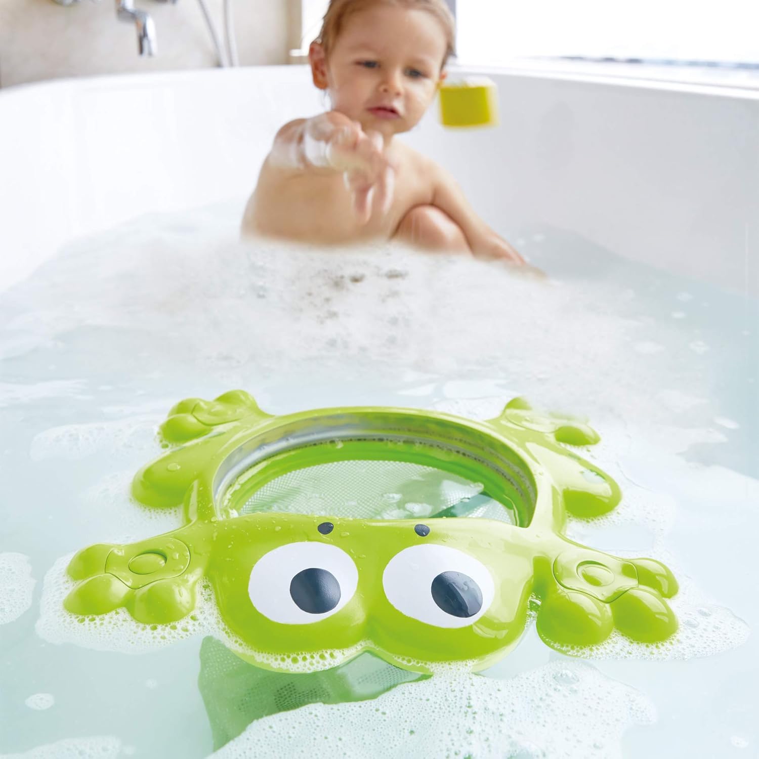 feed me bath frog