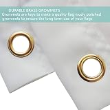 TCTOHZNG 2pcs UK Flag 3x5 Ft British Polyester with Grommets view 4