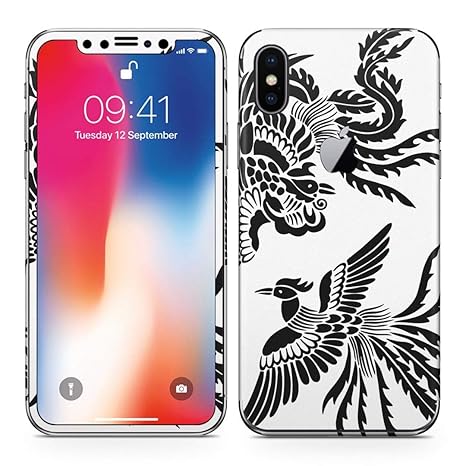 Amazon Iphonex アイフォン X 全面スキンシール フル 背面 側面 正面