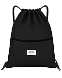 LIVACASA Drawstring Backpack Gym drawstring Bag