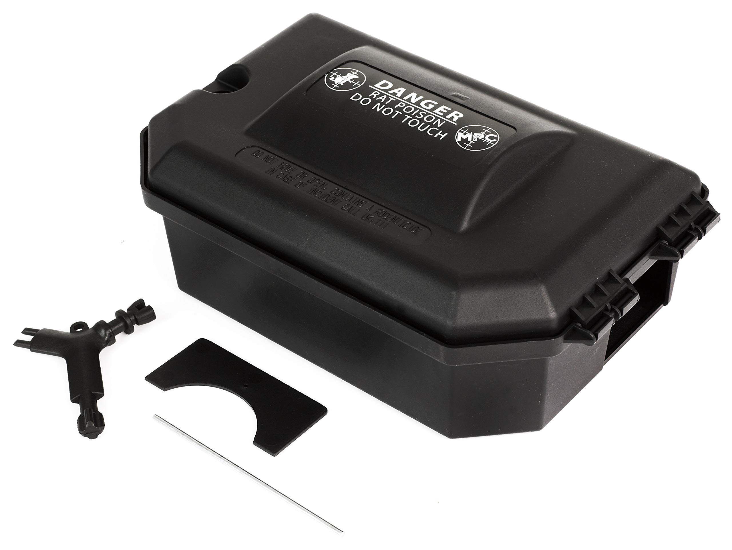 1 x RAT BAIT POISON BOX RODENT STATION MPC rats mouse mice control garden shed garage