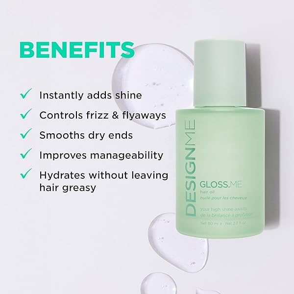 DESIGNME GLOSS.ME HAIR SERUM 2.7 OZ