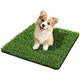 Fortune-star 23.62 x 19.68 in Artificial Grass for Dogs Potty Training Grass Pee Pad for Indoor and Outdoor Pet Grass Pads Patio Lawn Decoration