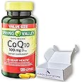 Spring Valley Coq10-100 mg Rapid Release Softgels, 120 Count (Pack of 1), Boxed by Fusion Shop Store