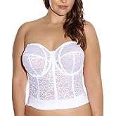 GODDESS womens Lace Bustier Bra
