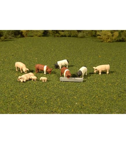 Preiser 1/87 Ème Priser 1/87th – PR14167 – Model Railways – Ducks Geese