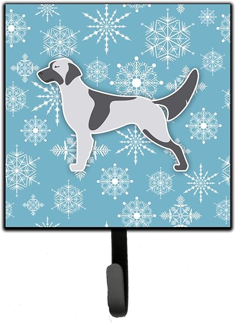 Amazon Caroline S Treasures 3481sh4冬スノーフレーク英語セッターリーシュまたはキーホルダー スモール マルチカラー フック オンライン通販