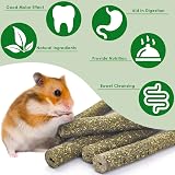 ERKOON 38 Pcs Timothy Grass Chew Sticks for Rabbits and Small Pets view 4