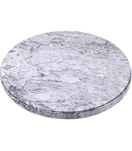 Amazon.com | Round White Marble Cutting Board: Cheese Servers