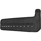 TEKTON 11-Tool Stubby Combination Wrench Roll | OTP21106 | 1/4 - 3/4 in.