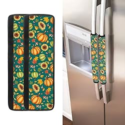 ASQVTIFE Fall Pumpkins Refrigerator Door Handle