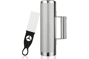 SENENQU Metal Guiro Instrument 10" x 3" Stainless Steel Guiro Latin Percussion Instrument with Scraper, Professional LP Latin Percussion Instrument
