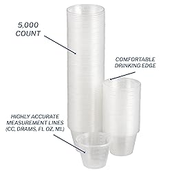 McKesson Medicine Cups, Disposable 1 oz / 30 ml