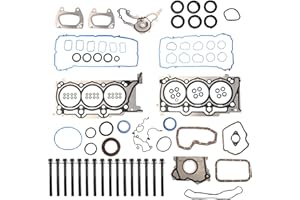 BENERAY Cylinder Head Gasket Set, Engine Head Gaskets kit for Chrysler 200/300, for Dodge Challenger/Charger, for Jeep Grand Cherokee/Wrangler, for Ram 1500 2011-2016, 3.6L V6 DOHC, OE# HS26541PT, ES72467