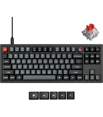 Amazon.com: KPREPUBLIC Smart Duck xs87 87 Key Mechanical Keyboard