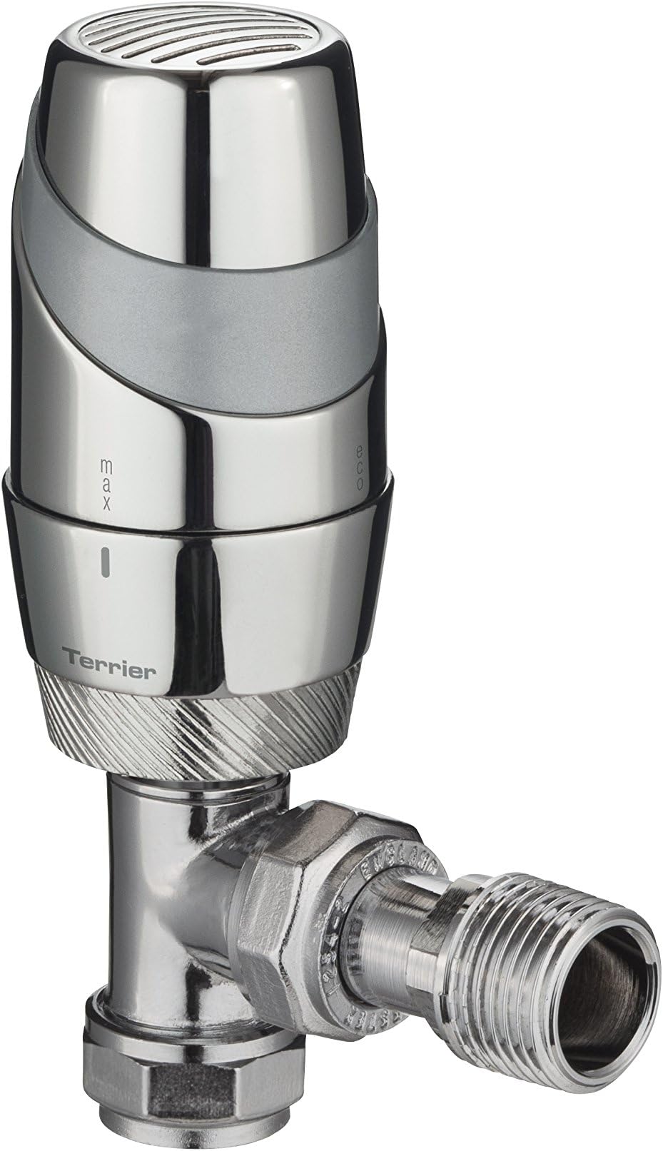Terrier 632327 Two Tone Chrome Valve with 15 mm Angle Bodied Valve by Terrier