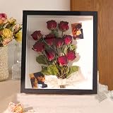 GSHUR 3D Shadow Box 22x22cm Deep Frame 5cm Depth Black MDF view 7