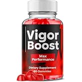 Vigor Boost Gummies for Men, VigorBoost Male Support Gummys with Natural Ingredients, Advanced Vigor Boost Maximum Strength Premium Vitamin Gummy for Men's Health and Wellness (60 Gummies)