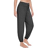 WiWi Women's Yoga Pants Viscose from Bamboo Stretchy Joggers Pant Comfy Lounge Bottoms Pajama S-XXL