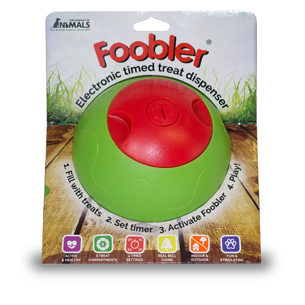 FOOBLER Electronic Timed Treat Feeder - Large