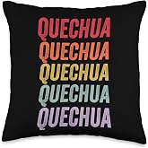 Quechua Throw Pillow