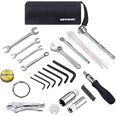 WINTOWIN Compact Motorcycles Repair Tool Kit Compatible with Harley HD Motorcycles