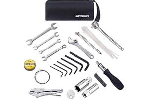 WINTOWIN Compact Motorcycles Repair Tool Kit Compatible with Harley HD Motorcycles