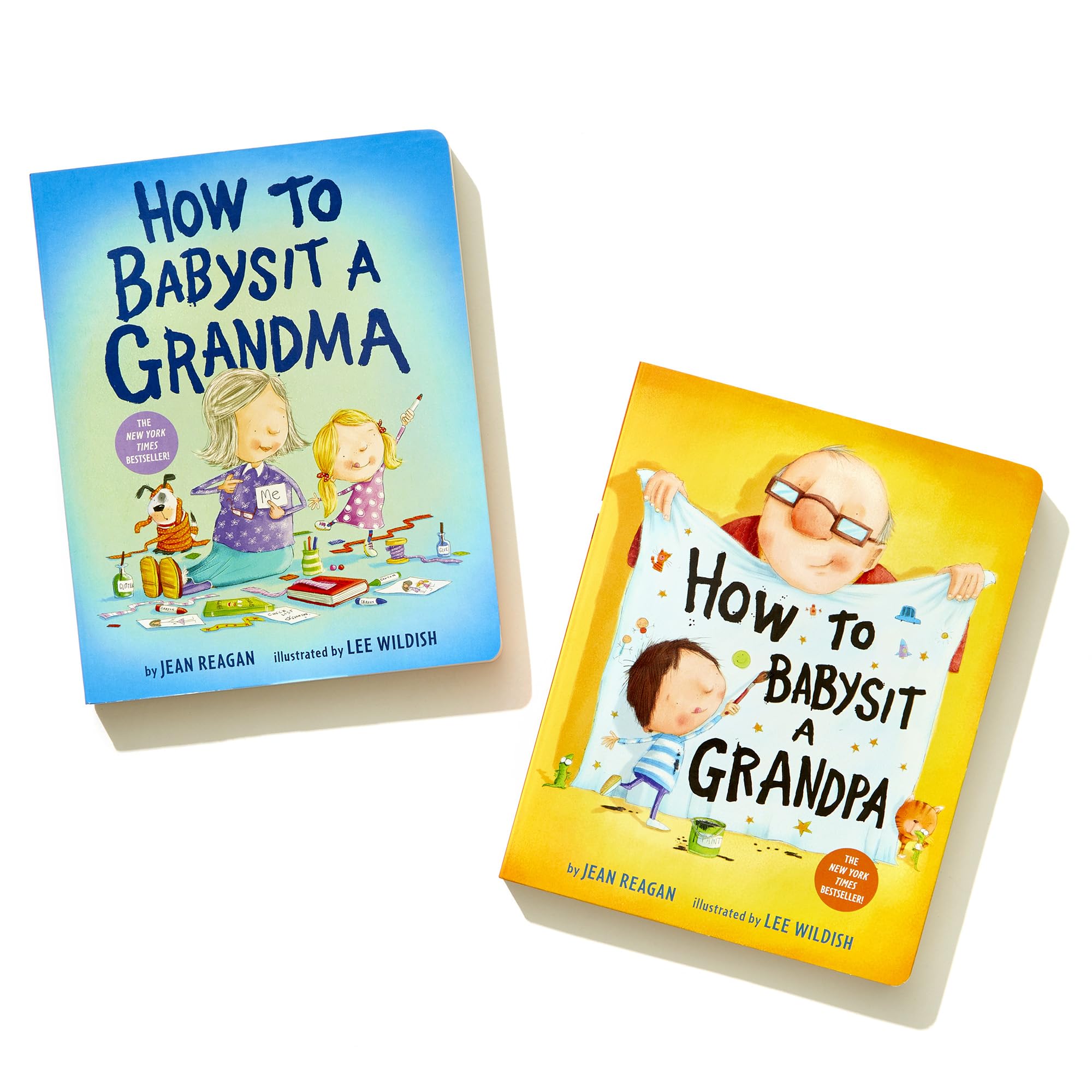 How to Babysit a Grandma and Grandpa Board Book Boxed Set (How To Series)