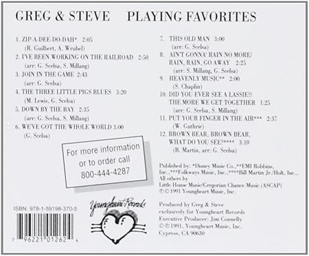 Greg Steve Playing Favorites Amazon Com Music
