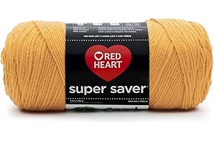 RED HEART Super Saver Yarn, Gold