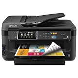 Epson C11CC98201 Workforce 7610 Wireless All-in-One Inkjet Printer, Copy/Fax/Print/Scan
