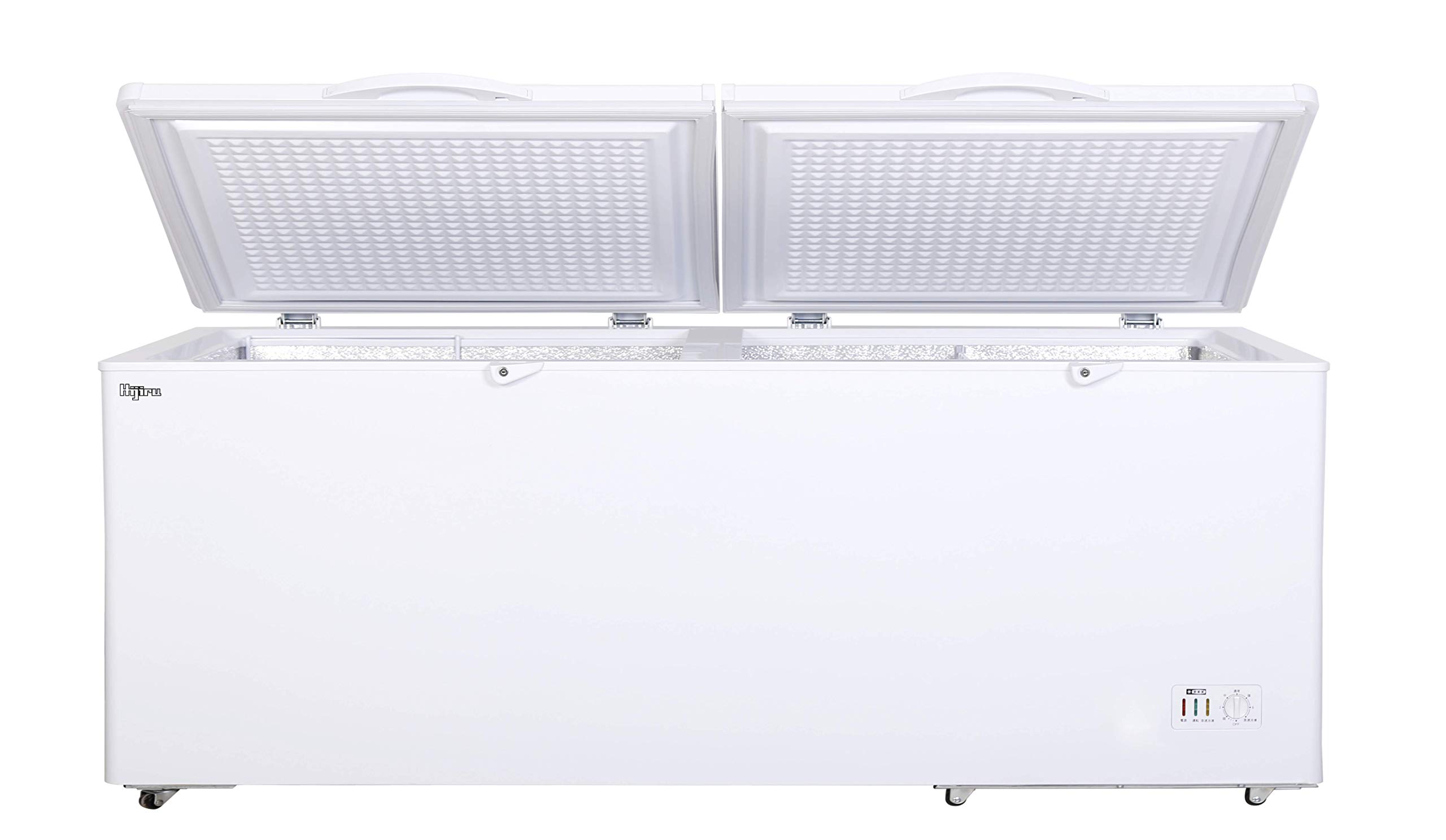 業務用冷凍ストッカー576L チェストタイプ【HJR-F576】Hijiru 2枚ドア上開き大型冷凍庫 家庭使用可能商品画像