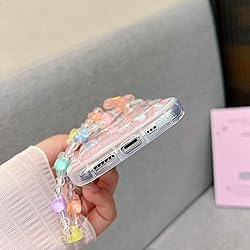 for iPhone XR Curly Wavy Case, Cute Colorful Retro