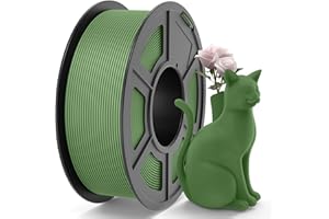 JAYO High Speed Matte PLA Filament Olive Green 1.1KG, Matte Surface and Low Warping Filament, 1.75mm Dimensional Accuracy +/-