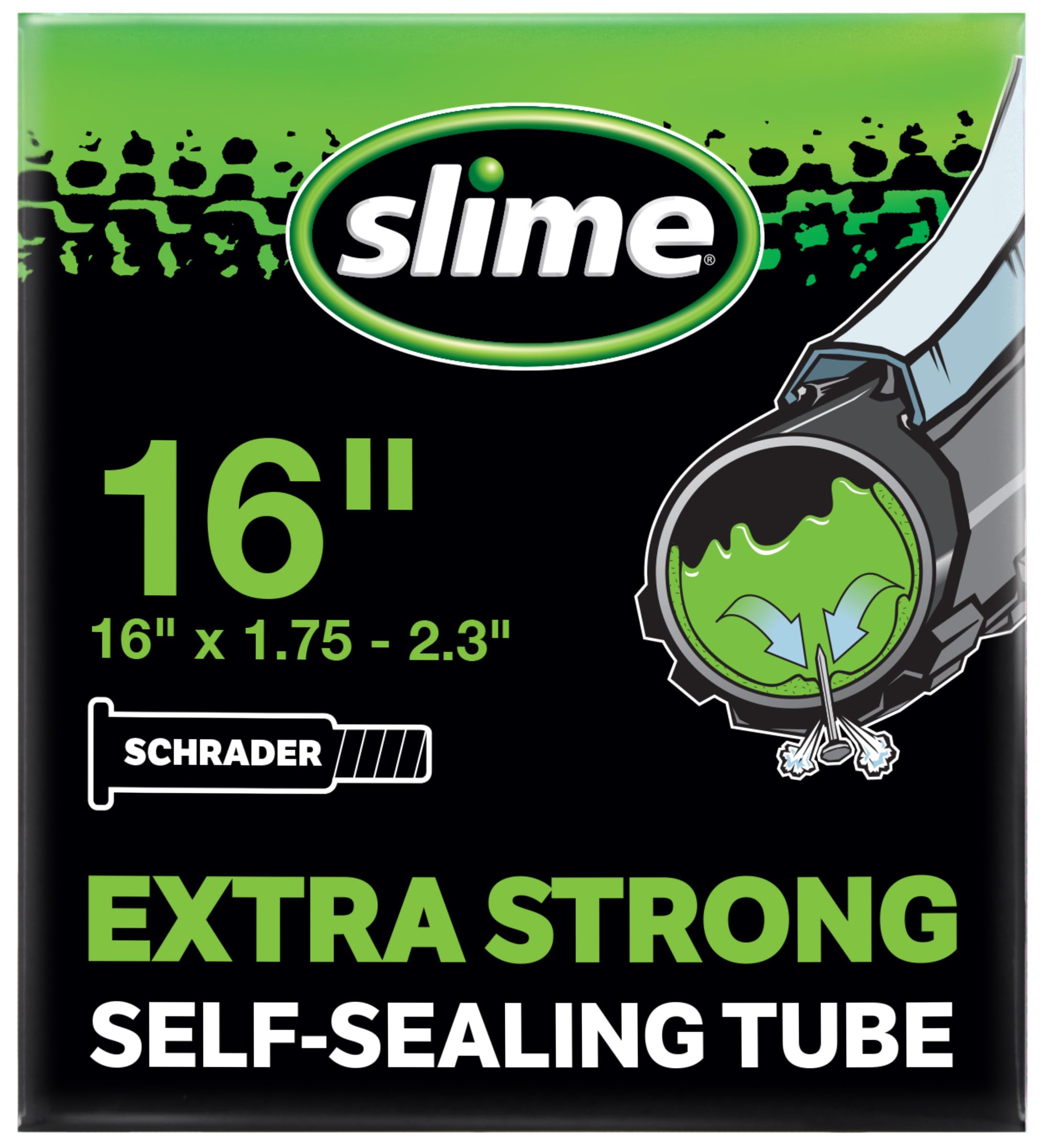 Photo 1 of Bike Inner Tube with Slime Puncture Sealant, Extra Strong, Self Sealing, Prevent and Repair