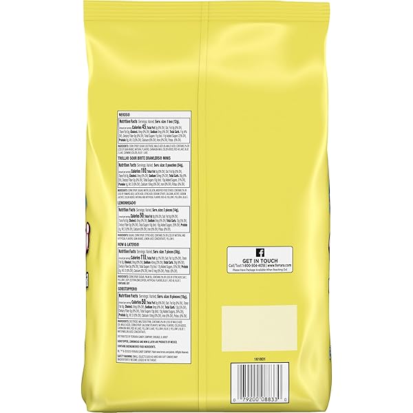 NERDS CLASSIC FUN EASTER VARIETY BAG, TROLLI, NOW AND LATER, LEMONHEAD, GOBSTOPPER, AND NERDS ORIGINAL, 45.4 OZ, 175 COUNT