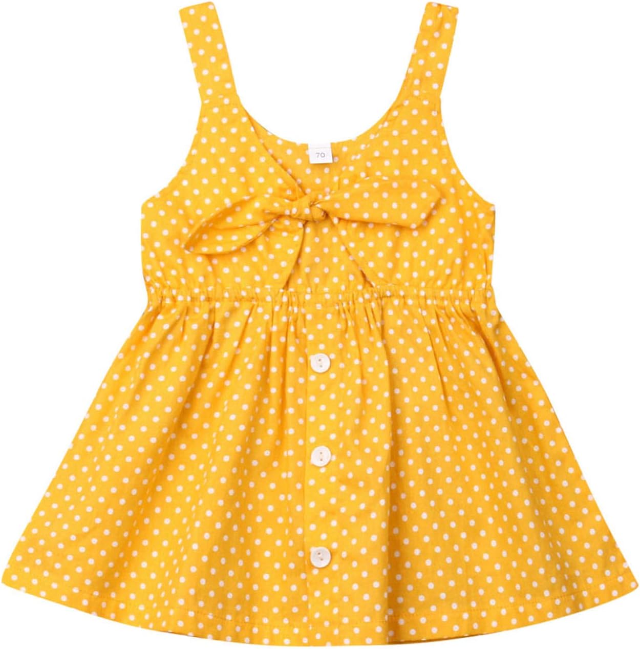 Lefyira Baby Kids Girls Dress Sleeveless Watermelon Print Ruffle Hem Princess Sundress Summer Casual Outfit