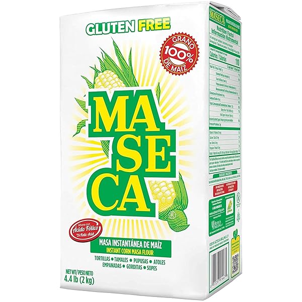 MASECA, CORN MASA FLOUR, 4.4 LB (2 KG), COUNT 1 – FLOUR