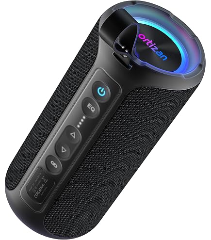 Amazon.com: Ortizan Portable Bluetooth Speaker, IPX7 Waterproof