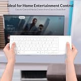 Rii Wireless Keyboard with Trackpad BT 5.0 & 2.4G Dual Mode White view 2