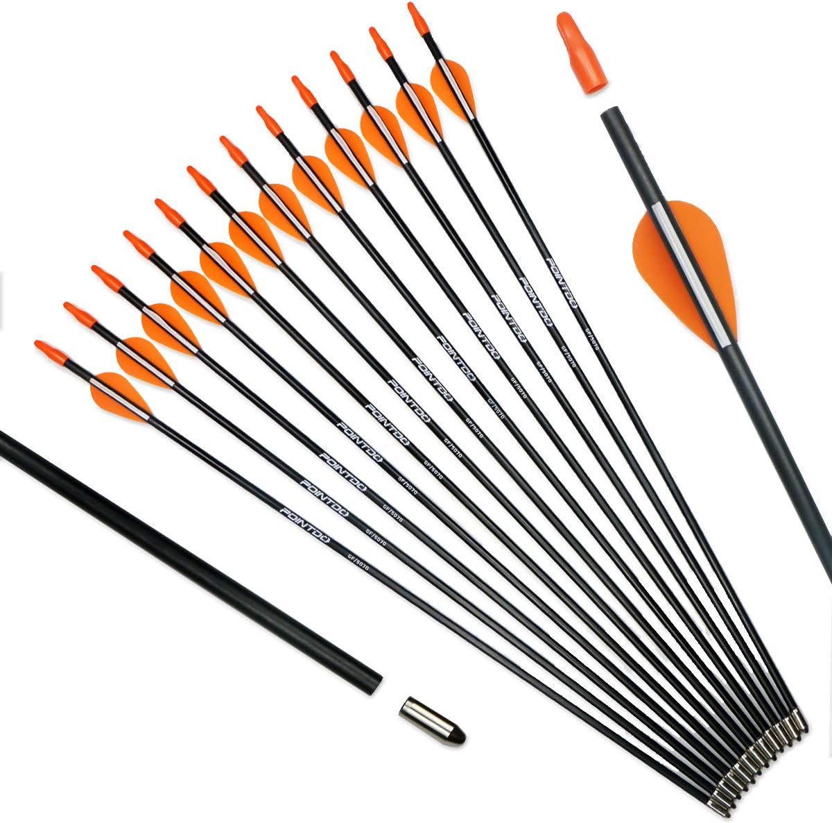 Blunt With Inch 24 26 Arrows Youth Fiberglass Archery Pointdo Tip Practice And Shooting Target Beginner Children For Bows Recurve Targeting Arrows World Famous Sale Online Www Klevering Nl