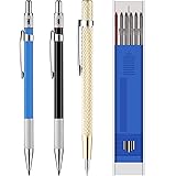 Outus Carpenter Pencils with Marker Refills and